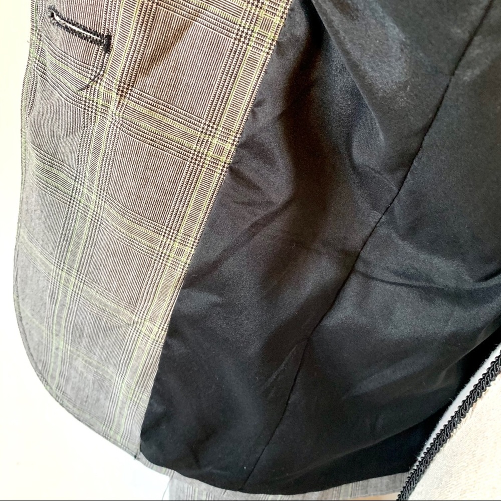 LANDS’ END Single Breasted Plaid Blazer—SZ. 4 - Picture 14 of 14